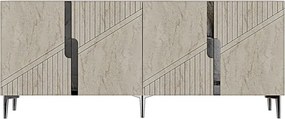 Evva 150 - Anthracite, Travertine, Silver