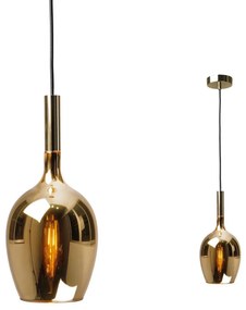 MILAGRO ML8815 LUGANO Modern Függesztett Lámpa Fekete, Arany E14 IP20