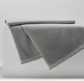 Szürke zsenília ágytakaró 220x240 cm Talo – Filumi