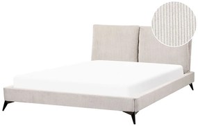 Franciaágy 160 cm Mellody (világos bézs) (ágyráccsal). 1081353