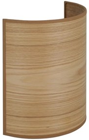 Brilagi - Fali lámpa SEMI 1xE27/15W/230V átm. 20 cm barna