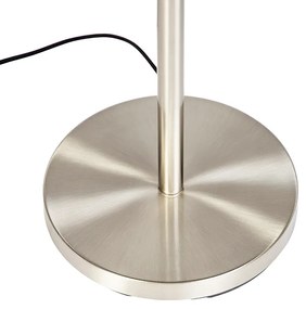 Állólámpa acélból rózsaszín árnyékolóval 50 cm - Simplo