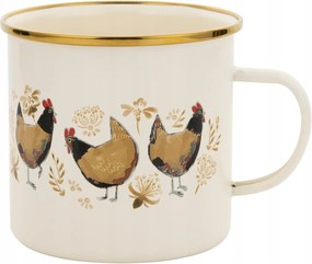 Bögre Zománcozott Hagyományos Zománcozott Kakas 10 CM 740ML