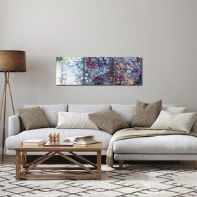 Kép - Absztrakció (órával) (90x30 cm)