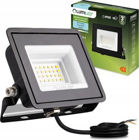 Halogén Led Fényvető 20W IP65 Kültéri Reflektor Slim Hideg Lámpa