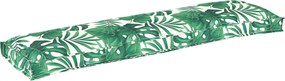 vidaXL Párna Levél Levél mintázat 150 x 40 x 8 cm Oxford Szövet