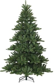 Műanyag Hajtogatós Karácsonyfa állvánnyal Zöld 210 cm PVC, acél