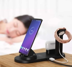 Namvi Asztali Multifunkciós töltő állomás iphone , Iwatch, airpods QS-292