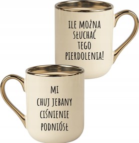Bögre Elegáns Bézs Arany Rant Vicces Ajándék Nekem A Nyomást Emelte