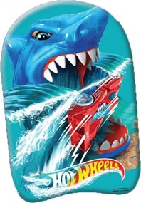 Hot Wheels Shark kickboard, úszódeszka 45 cm
