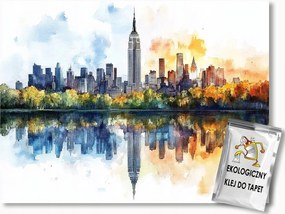 Fotótapéta Flizelina New York Város Manhattan Panoráma 200x140 ragasztó