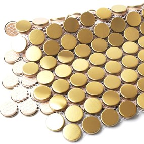 Mozaik dekorcsempe 133421 Gold