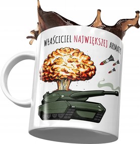 Vicces Bögre Vicces Legnagyobb Ágyú Nyomtatott Fotóval