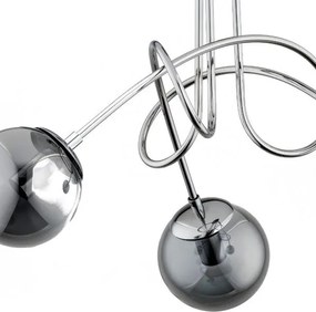 Alfa TANGO GLASS 61093 Plafonlámpa 3x60W/E27