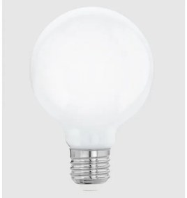 LED lámpa , égő , E27 , G80 , 7W , meleg fehér  , EGLO , 110038