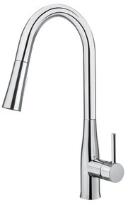 Deante BDH_072M - Mosogatócsap kihúzható permetezővel LUKRECJA fényezett króm