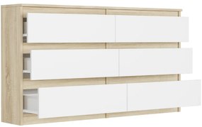 Modern komód R-140 - különböző színváltozatokban sonoma