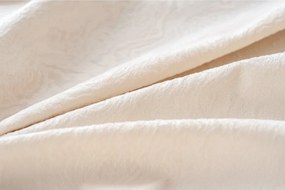 Sötétítő függöny DUNES VELVET 140x250 cm, krémszínű Felfüggesztés: Fém gyűrűk