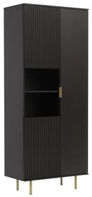 Regál Newelon R3D NW05 (fekete + arany) . 1104874