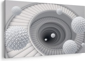 A 3D absztrakció képe (90x60 cm)