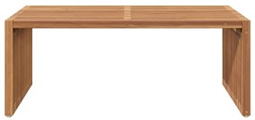 Kert Oldalasztal 90x49.7x36 cm Tömör Fa Teak