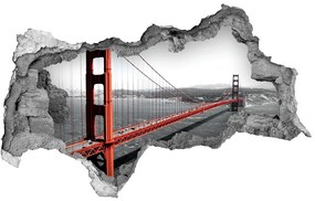 Lyuk 3d fali matrica Bridge san francisco nd-b-82486303