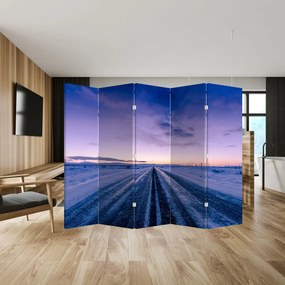 Paraván - A téli út (210x170 cm)