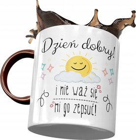 Bögre Bordó Vicces Jó Nap Nyomtatott Fotó