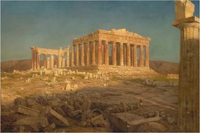 Kép - Frederic Edwin Church, The Parthenon, reprodukciók (90x60 cm)