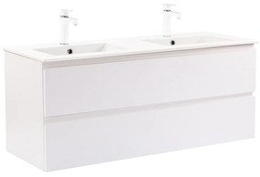 Vario Pull 120 alsó szekrény mosdóval fehér-fehér