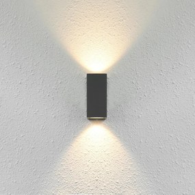 ITALUX OWL-2198-1SQ GENTA Modern Kültéri Fali Lámpa Fekete GU10 IP54
