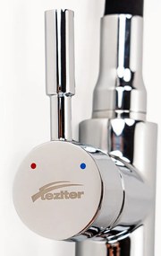 Corin álló mosogató csaptelep flexibilis kifolyócsővel fekete