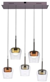 Paul Neuhaus Q-KON 2743-70 Lepel lámpa 5x6W/LED 2700K-5000K 650lm IP20