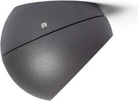 RENDL SIV felületre szerelhető antracitszürke 230V LED 6W 120° IP54 3000K