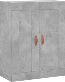 vidaXL betonszürke szerelt fa fali szekrény 69,5 x 34 x 90 cm