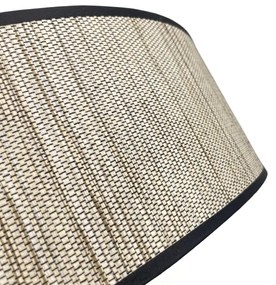 Mennyezeti lámpa SIRJA 2x E27/15W/230V, Ø 45 cm, barna