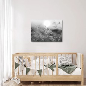 Üveg kép - Őszi rét (70x50 cm)