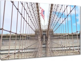 Festmények 120x80 Híd Építészet Tájkép