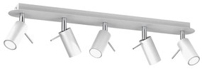 Spotlámpa PRESTON 5xGU10/40W/230V fehér/króm