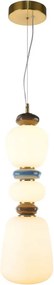 Italux Evans PND-94981V-3A-GD Függőlámpa 1x19W/LED 3000K 2200lm IP20