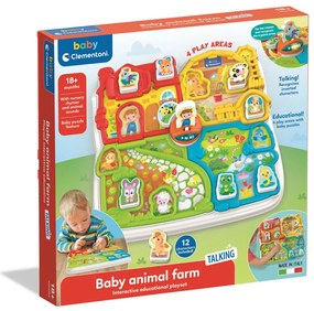 Színes interaktív Cute állatfarm Clementoni