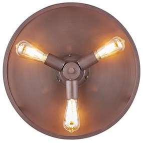 FANAWAY 212925 - LED mennyezeti ventilátor CLASSIC 3xE27/4W/230V barna + DO