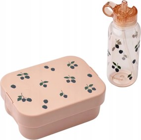 Uzsonnás szett Liewood Chelsey uzsonnás doboz kulacs rózsaszín