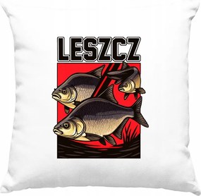 Horgász párna Rajongóknak Fehér