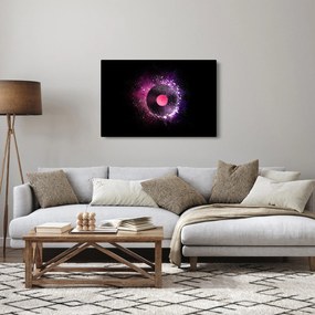Kép - Vinillemez rózsaszín-lila színben (90x60 cm)