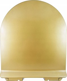 Arany Színű Wc-ülőke, Levehető, Lassan Záródó, Slim Kivitel