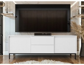 TV szekrény Somkera 2K2SZ (fehér + fekete)  . 1106260