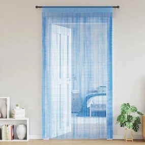 2 db világoskék zsinórfüggöny 140 x 250 cm