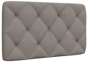 tópszínű szövet fejtámla párna 90 cm