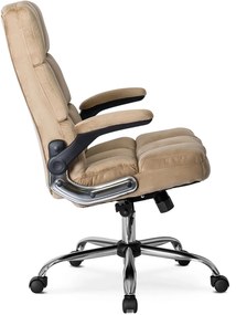 Irodai Forgószék Barnás-Bézs Árnyalatban. LONDON